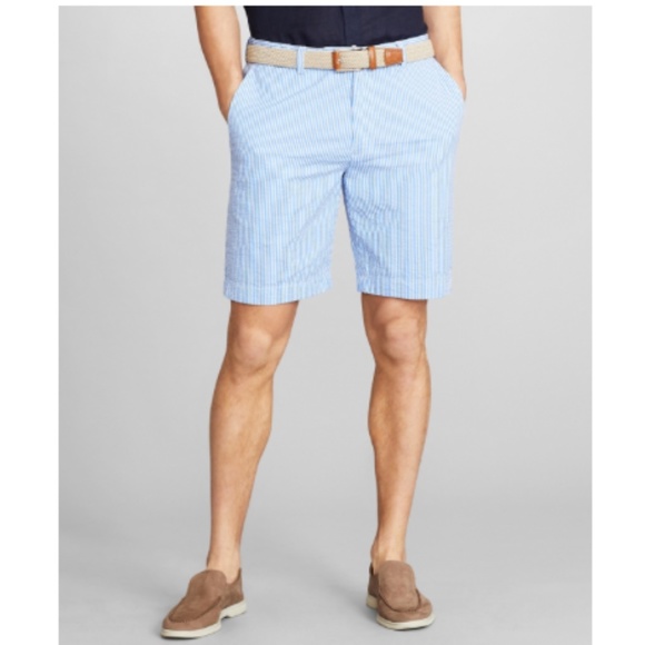 Brooks Brothers Seersucker 8" Shorts - 33 - Picture 2 of 6